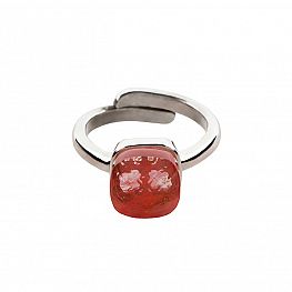 PRSTEN SA ROZE KRISTALOM 