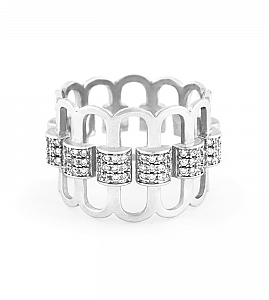 MODERAN PRSTEN SA CIRKONIMA